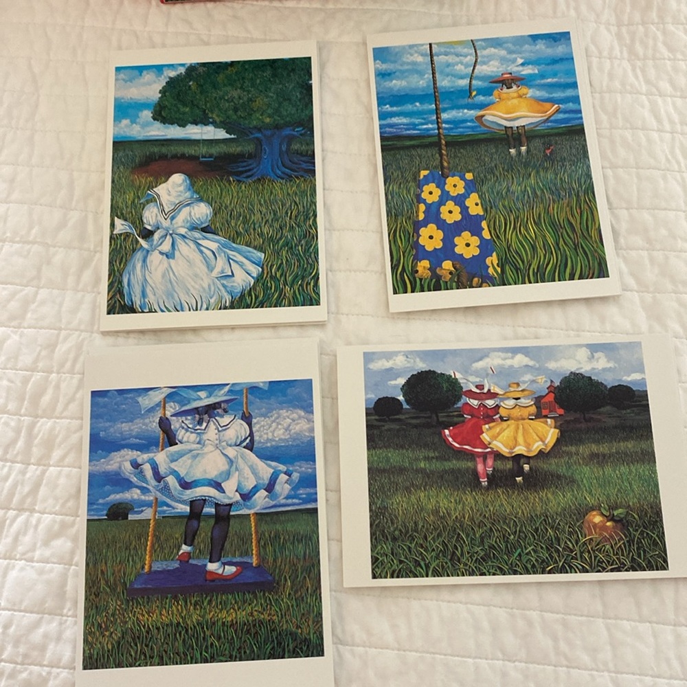 Greeting Cards. Jonathan Green art. Blank note.